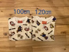 パウパトロールTシャツ 120cm ホワイト
