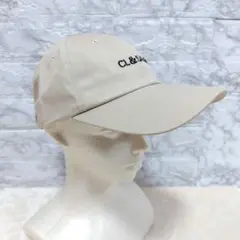 CL&SANHA キャップ シンプル ベージュ 帽子 男女兼用 フリーサイズ