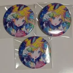 プロセカ 鏡音レン グリッター缶バッジ 42c