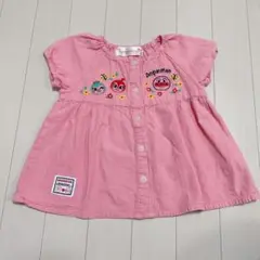 アンパンマン♡刺繍入りピンクシャツ