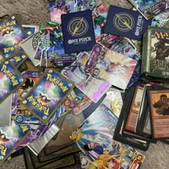 ワンピース ポケモン　その他カードゲーム セット