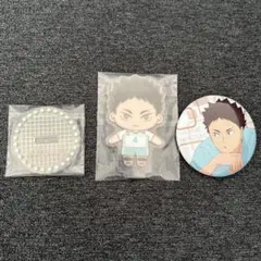 ハイキュー‼︎岩泉一アクリルスタンド　缶バッジ