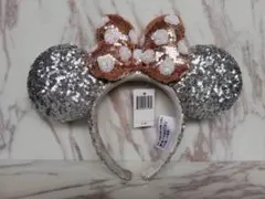 kb ディズニー カチューシャ シルバー スパンコール ゴールド