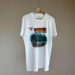 70s 80s USA古着 エアブラシ 半袖Tシャツ シボレー vintage