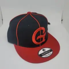 Tian Feng スナップバックキャップ ネイビー/レッド(新品)