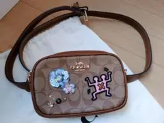 【Coach&Keith】新品未使用 正規店購入 ウェストバッグ