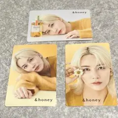 SEVENTEEN ジョンハン　トレカ3枚セット　&honey ハニー