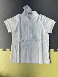 新品　タグ付き　ミキハウス　 ポロシャツ 半袖　シャツ　お受験　１００