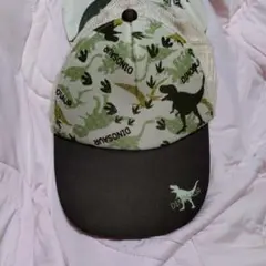 恐竜柄メッシュキャップ
