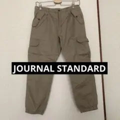 美品【 JOURNAL STANDARD 】コットン カーゴパンツ ベージュ
