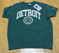 新品未使用　Champion DETROIT グリーン Tシャツ S