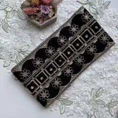 お買得♡インド刺繍リボン幅広1メートル