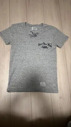 Stooge & Co. グレー Vネック y2k Tシャツ