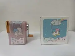 キキララ 鉛筆削り　1976 サンリオ　レトロ　リトルツインスターズ　未使用
