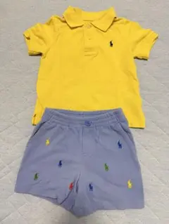 ラルフローレン　ポロシャツ　パンツ　セットアップ