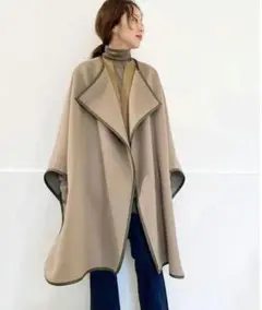 plage 20aw ポンチョコート