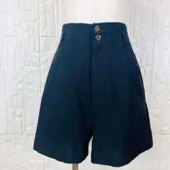 【美品】C.O.L.Z.A コルザ　着回し万能◎黒のショートパンツ✨【181】