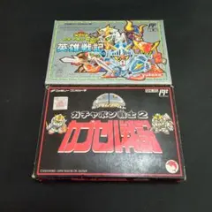 ファミコンソフト ガチャポン戦士2 ガチャポン戦士3