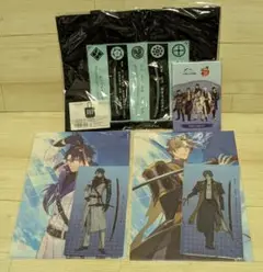 新品未開封 きゅーはく 刀剣乱舞 トートバック クリアファイル等セット