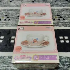 ペコちゃん タイトーくじ B賞ティーカップ＆ソーサー2個