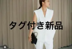 ZARA ザラ ペプラムトップス ホワイトカラー L