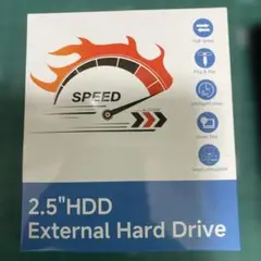 外付けハードディスク　2TB 新品　動作確認