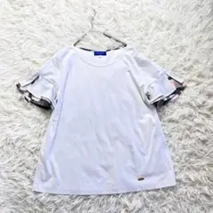 バーバリー ブルーレーベルクレストブリッジ ノバチェック 半袖 Tシャツ 38