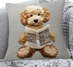 犬のクッションカバー 45cm
