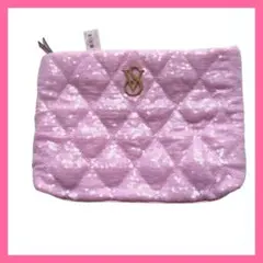 Victoria's Secret スパンコールクラッチポーチ ピンク