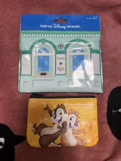 【新品】ディズニー　ポーチコレクション　グーフィー、チップとデール
