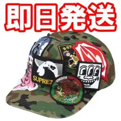 帽子 Supreme Patches 6-Panel Olive Camo Buy Supreme Patches 6-Panel 'Olive Camo' - SS25H57 OLIVE