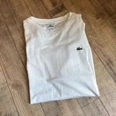 ラコステ　メンズ　白Ｔシャツ　白　ホワイト