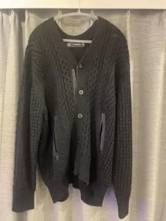 GU×UNDERCOVER ブラック カーディガン XL
