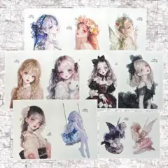 ⑰cotton melody様 オリジナルステッカー 10枚セット