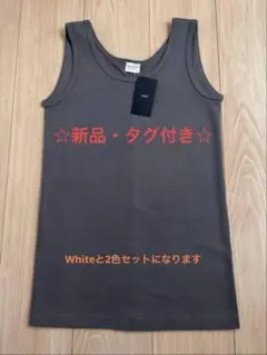 【新品】URBAN RESEARCH DOOR リップルベーシックタンク