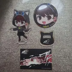 芳澤かすみ かすみ アクリルスタンド 缶バッジ ましかくシール P5R