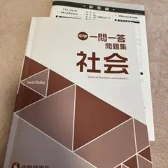 中学 一問一答 問題集 社会