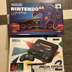 ゲーム　箱のみ　64 メガドライブ2