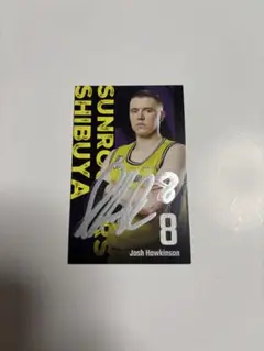 ジョシュ・ホーキンソン　直筆サイン　20シリ BBM Bリーグ 2023-24 直筆サイン ジョシュ・ホーキンソン 20枚
