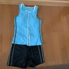 courrèges クレージュ　水着 セパレート フロントファスナー