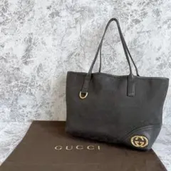 【極美品】 GUCCI グッチ GGキャンバス トートバッグ