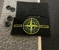 STONE ISLAND 刺繍パッチ 2枚セット