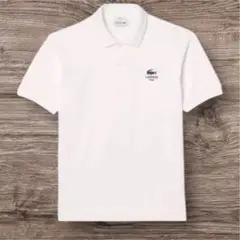 LACOSTE ホワイト ポロシャツ新品Mタグありクラシックフィット