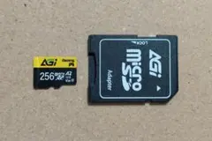 AGi 256GB microSDXCカード A2 U3 V30