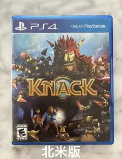 レア【北米版】KNACK プレイステーション4 ソフト