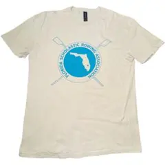 ギルダン アメカジ ローイング 協会Tシャツ L 淡ベージュ