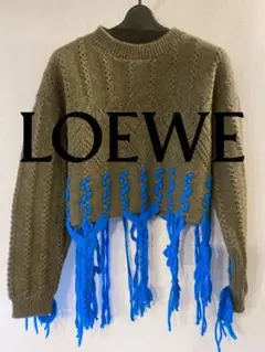LOEWE セーター【FREE】カーキ