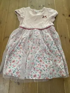 amy fam 花柄チュールワンピース 120