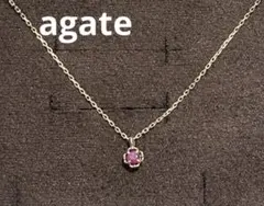 ⭐︎美品⭐︎ アガット ルビー プチネックレス