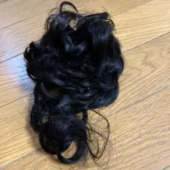 新品　ブラックウェーブウィッグ